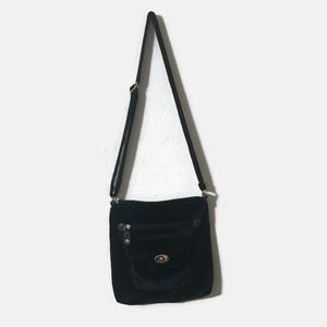 Black Velvet Crossbody